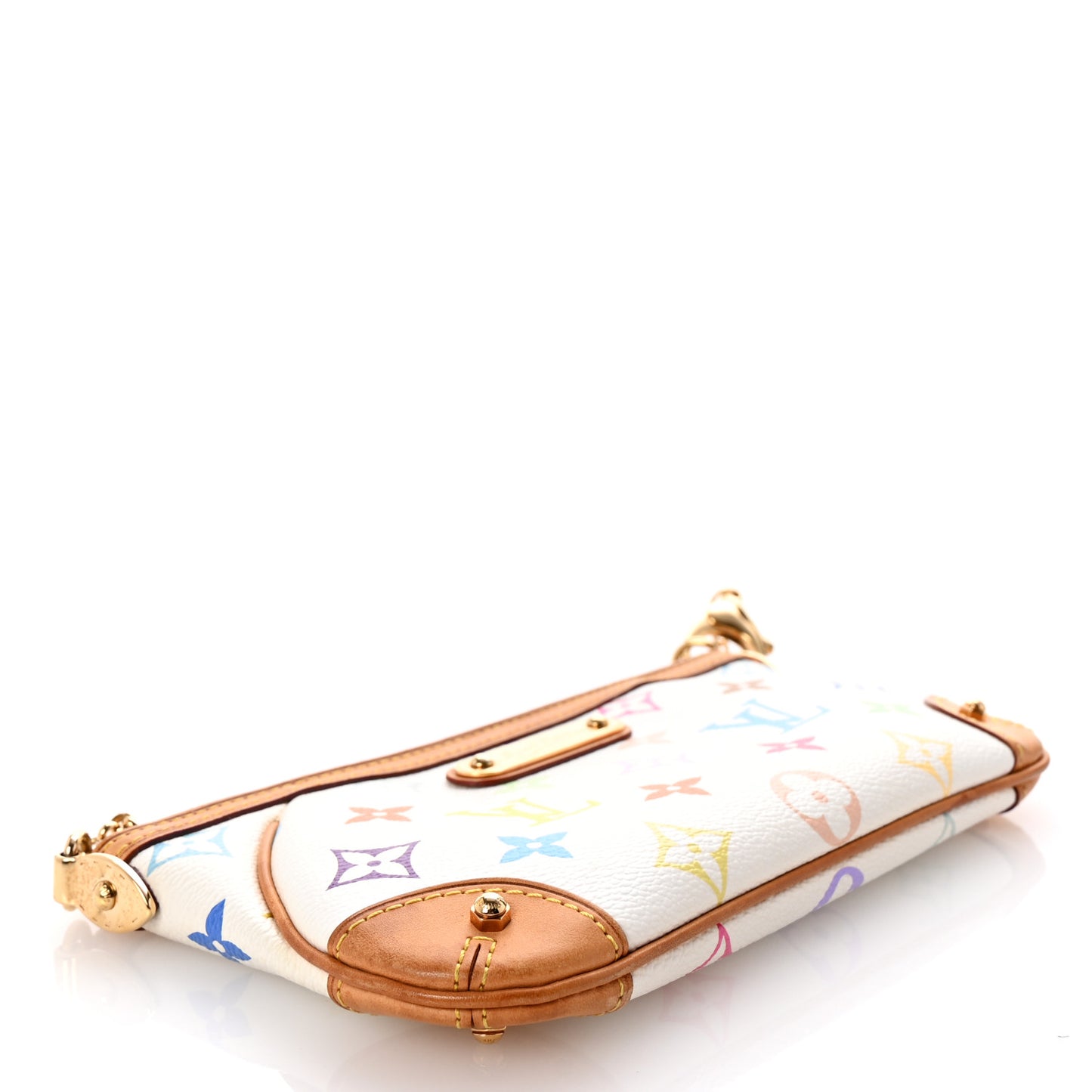 Monogram Multicolor Pochette Milla MM White