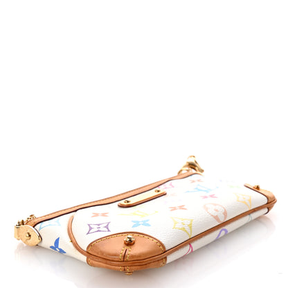 Louis Vuitton Monogram Multicolor Pochette Milla MM White 4 of 10