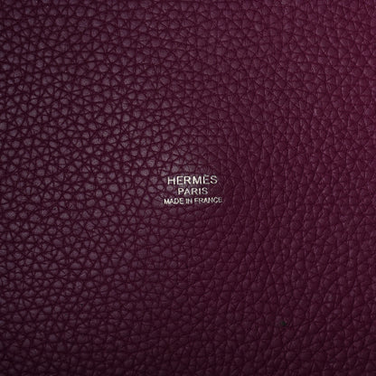 Hermes Taurillon Clemence Picotin Lock 26 GM Anemone 6 of 17