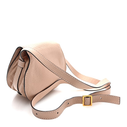 Chloe Calfskin Mini Marcie Round Crossbody Bag Blush Nude 3 of 9