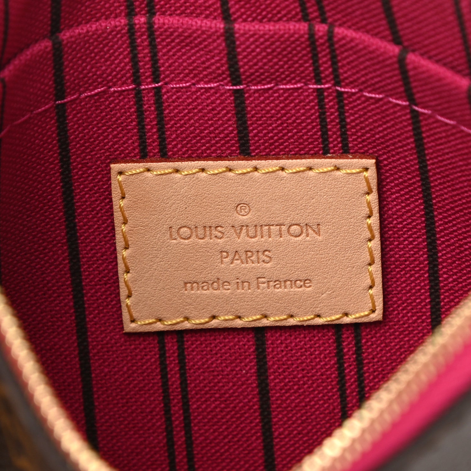 Louis Vuitton Monogram Neverfull PM Pochette Pivoine 6 of 7