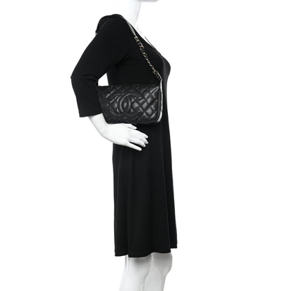 Chanel Caviar Quilted Timeless CC Shoulder Bag Black 2 of 10