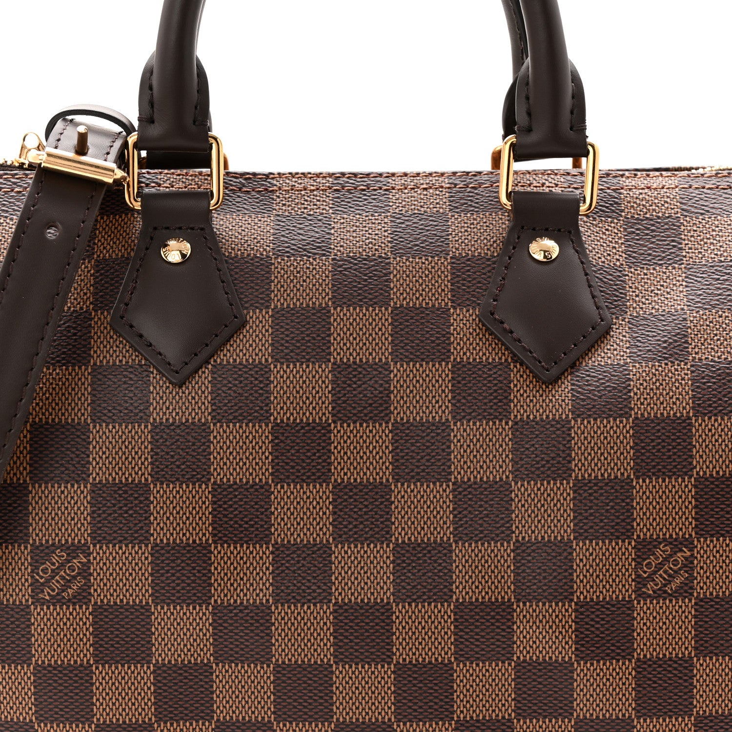Louis Vuitton Damier Ebene Speedy Bandouliere 25 7 of 9