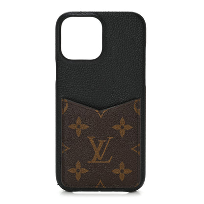 Louis Vuitton Monogram Pallas iPhone 13 Pro Max Bumper Black 1 of 9