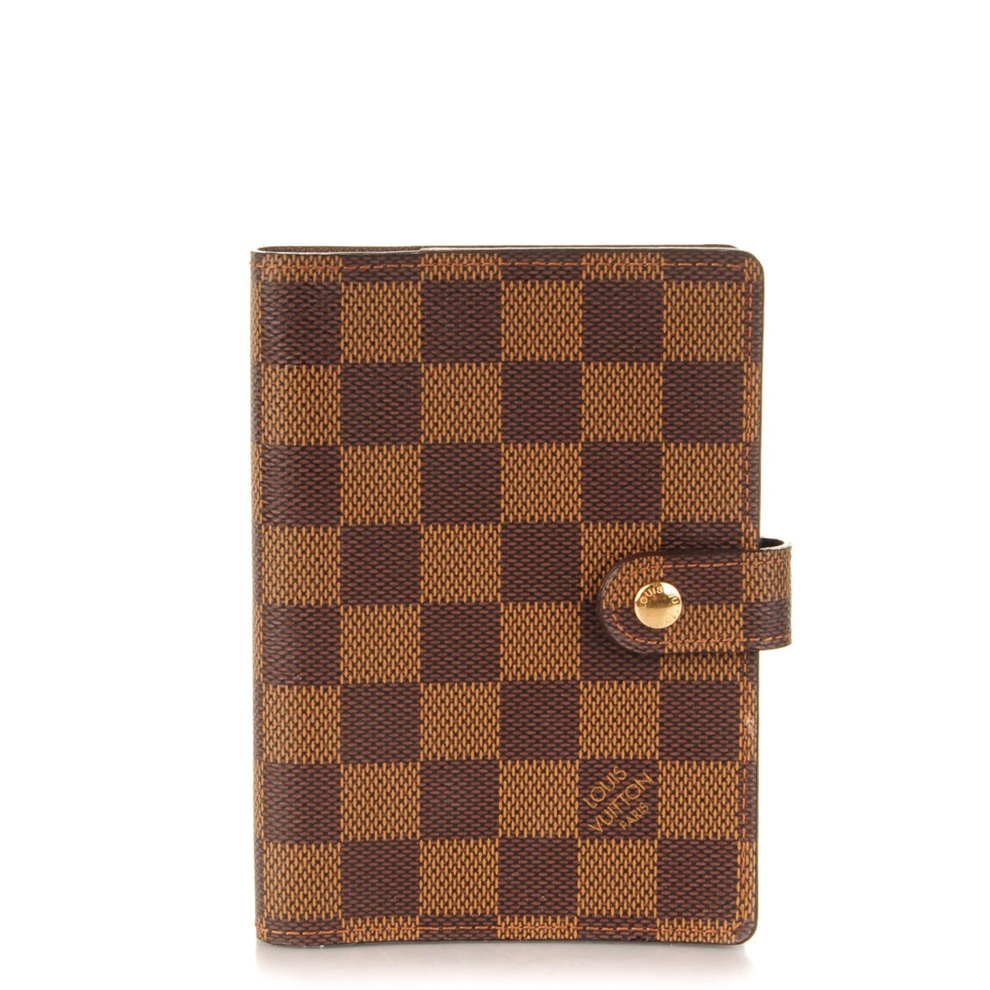 Damier Ebene Small Ring Agenda Cover