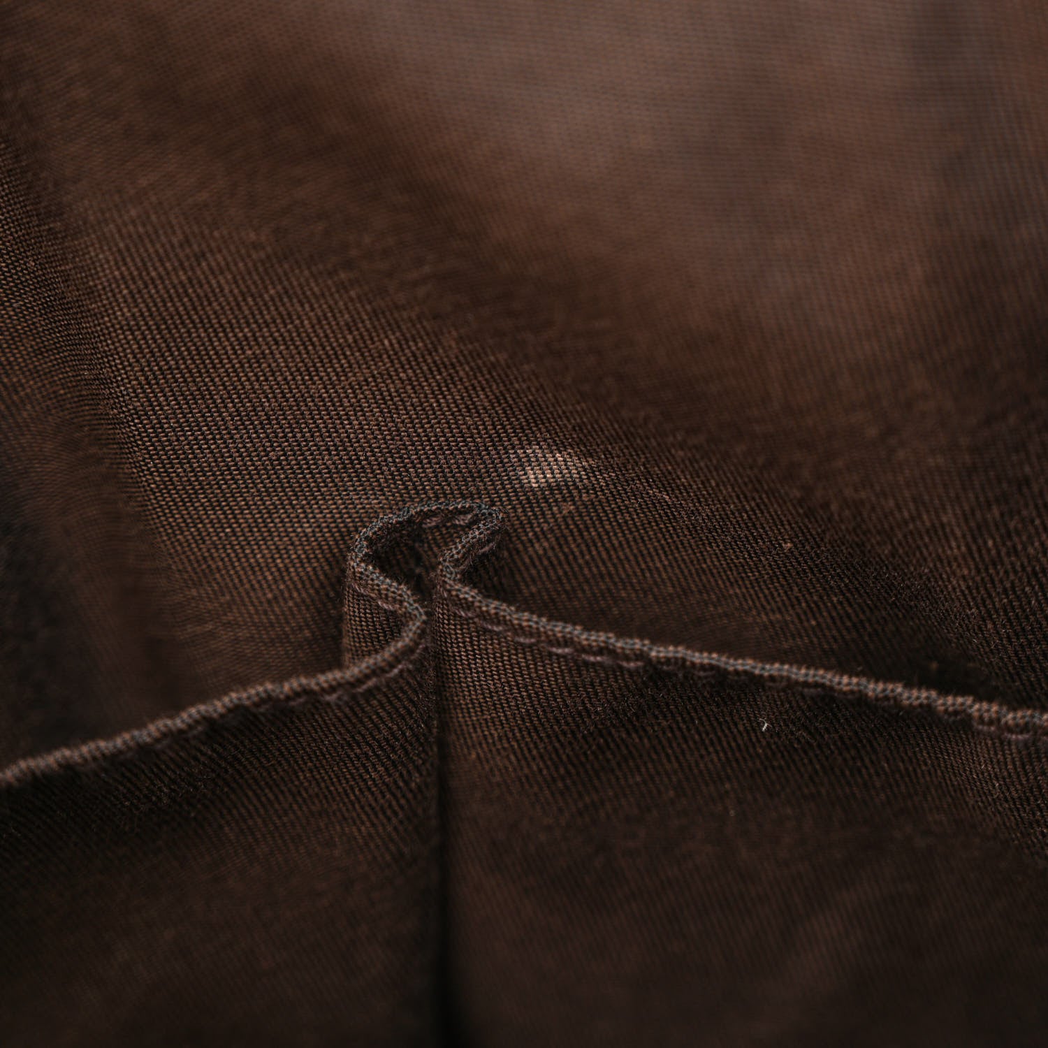 Gucci Monogram Dollar Calfskin O Drawstring Backpack Beige Ebony Testa di Moro Dark Chocolate 11 of 13