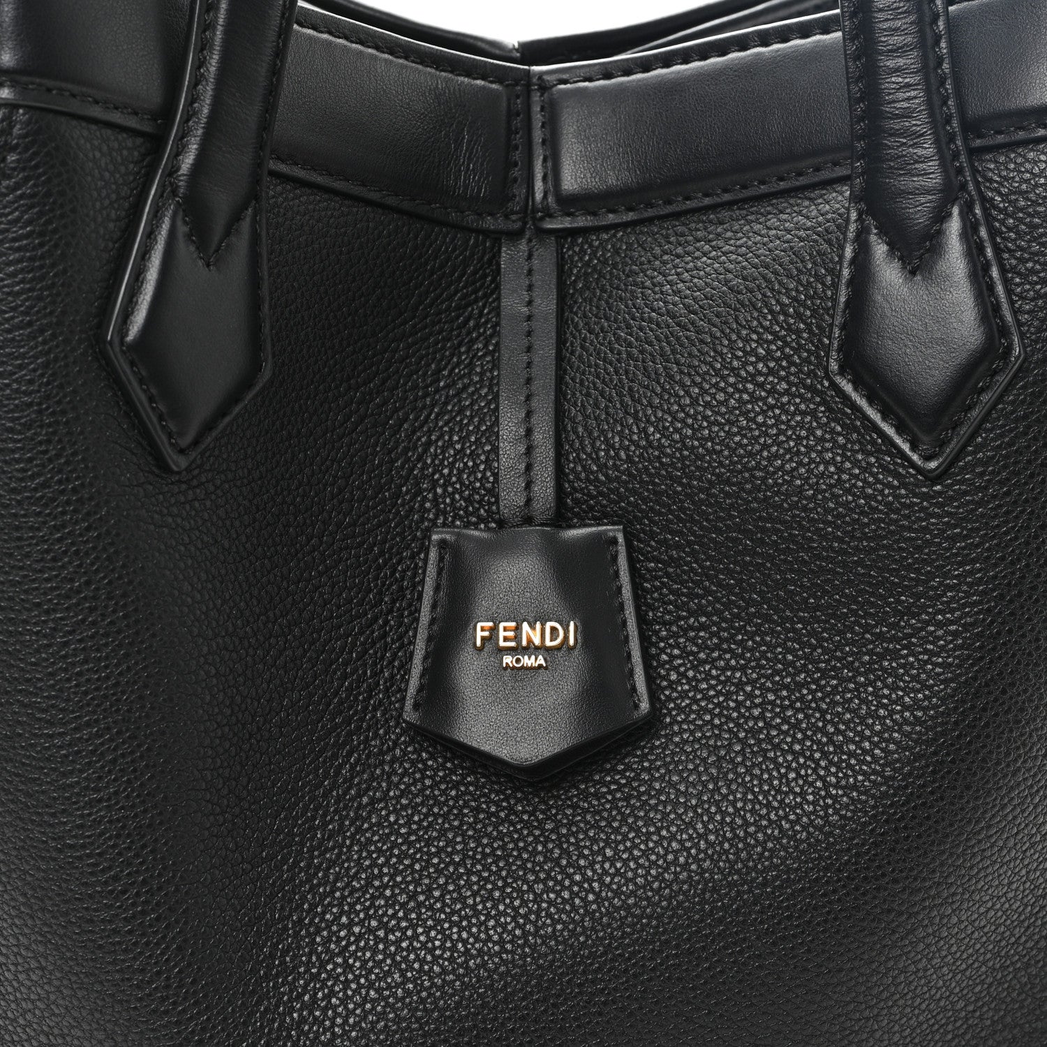 Fendi Vitello Cher Grace Medium Fendi Origami Black 7 of 10