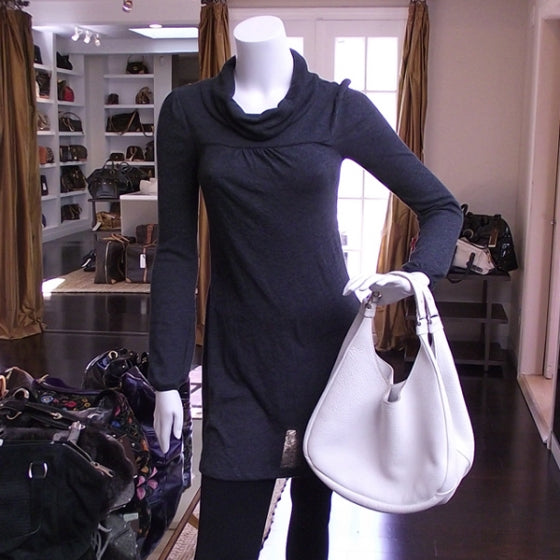 Bottega Veneta Diamond Strap Hobo White 2 of 13