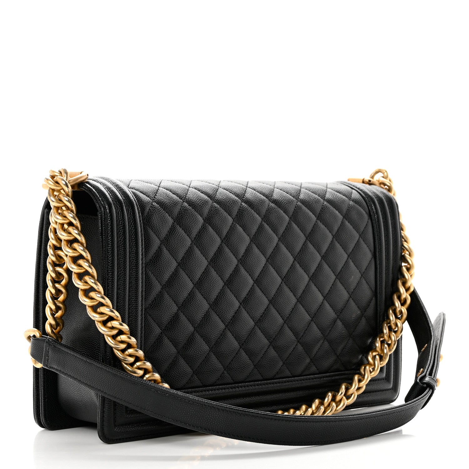 Chanel Caviar Quilted New Medium Boy Flap Black 3 of 9