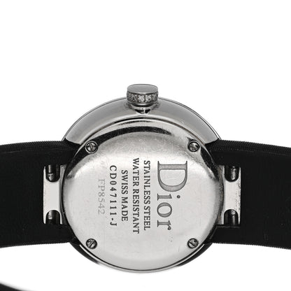 Christian Dior Stainless Steel Satin Diamond Bezel Mother of Pearl 25mm La D De Dior Quartz Watch 4 of 4