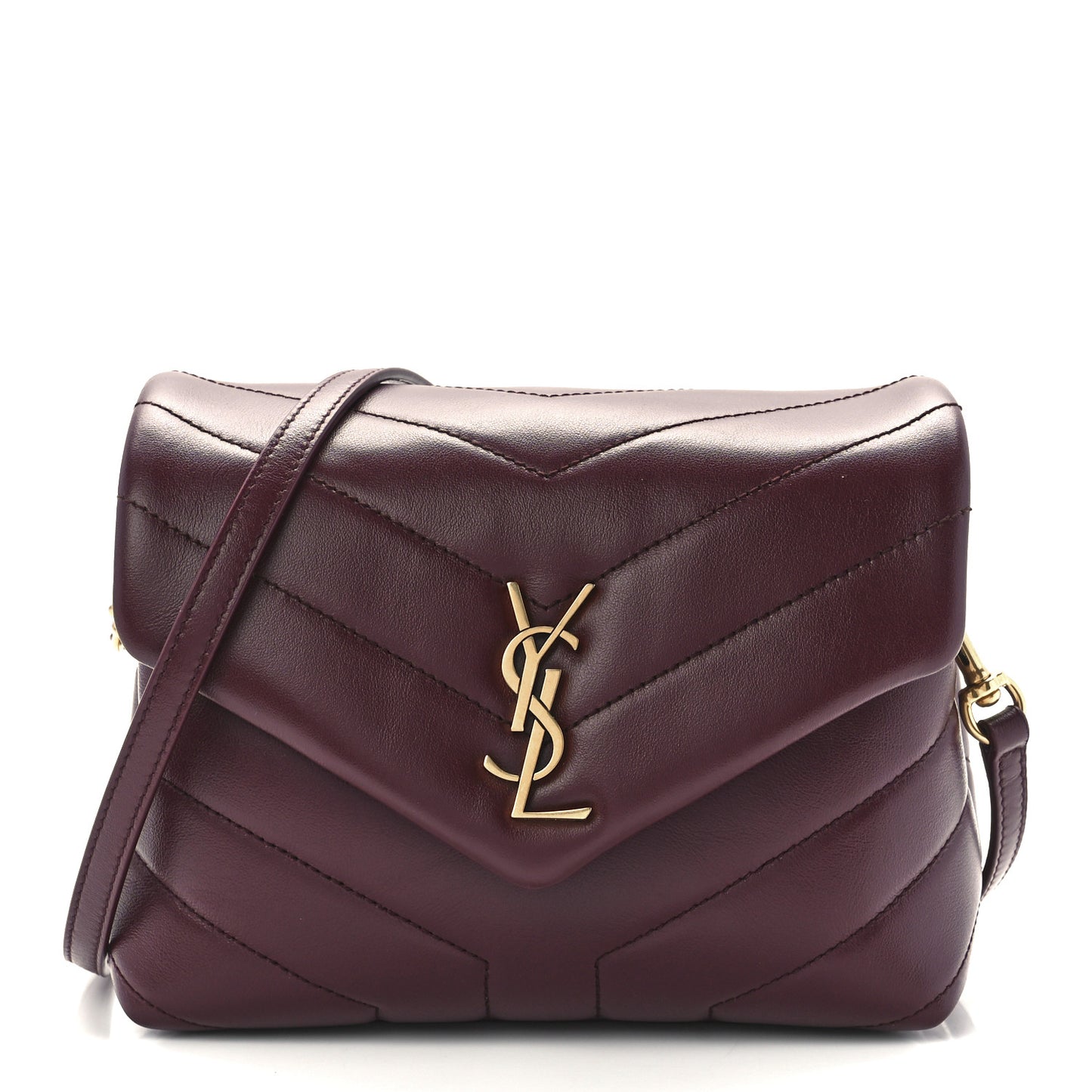 Calfskin Y Quilted Monogram Toy Loulou Monogram Crossbody Bag Rouge Legion
