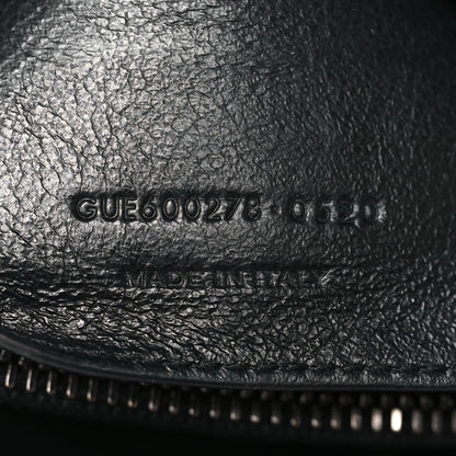 Saint Laurent Sheepskin Matelasse Chevron Monogram Large College Satchel Black 7 of 11