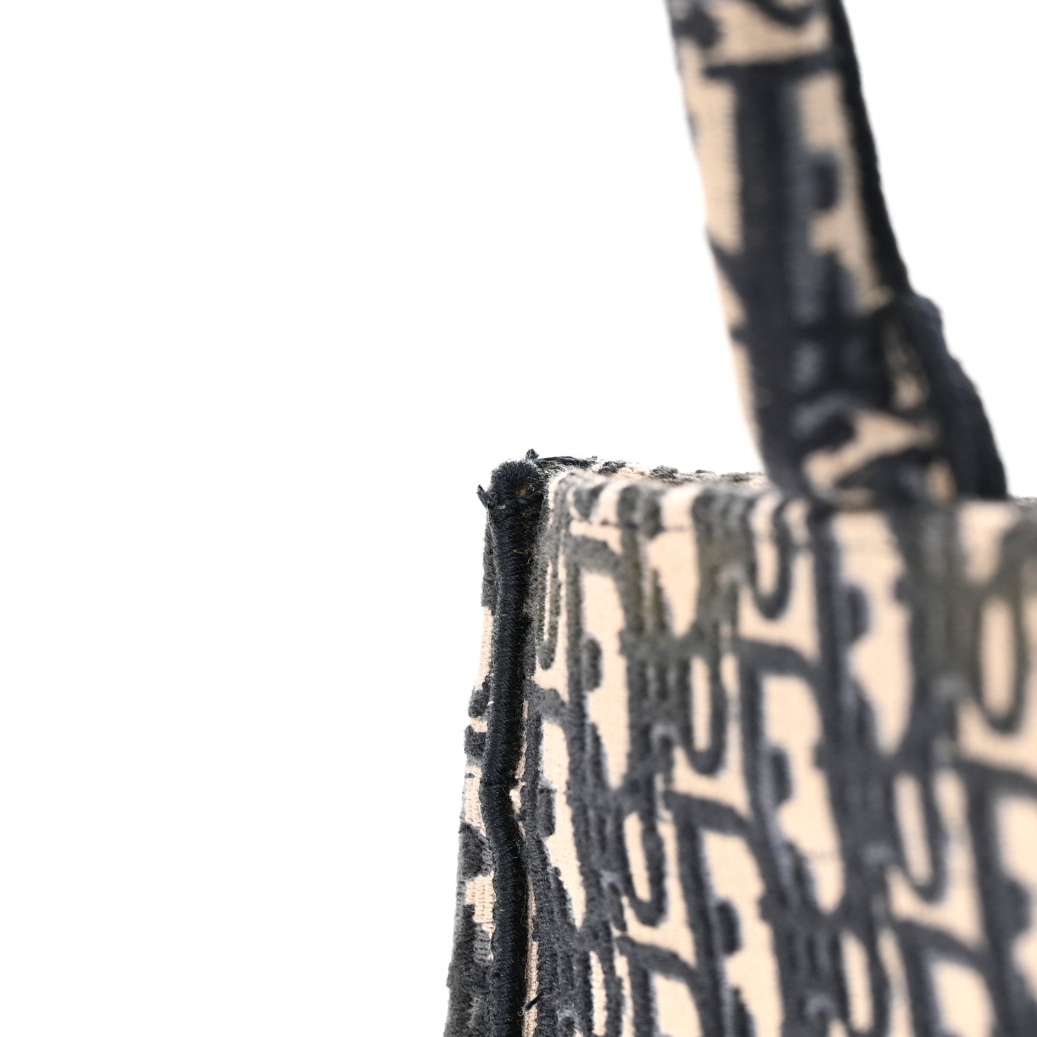 Christian Dior Oblique Medium Book Tote Blue Multicolor 11 of 12