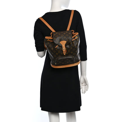 Louis Vuitton Monogram Montsouris MM Backpack 2 of 7