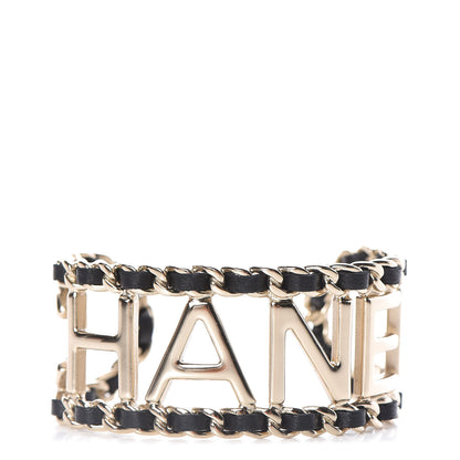Chanel Lambskin Chain Vintage Allure Bracelet Gold 1 of 5