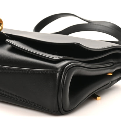 Balenciaga Smooth Calfskin Small Bel Air Clutch On Strap Black Black 9 of 9