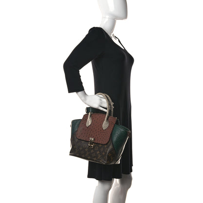 Louis Vuitton Ostrich Lizard Majestueux Shoulder Bag Vert 2 of 10