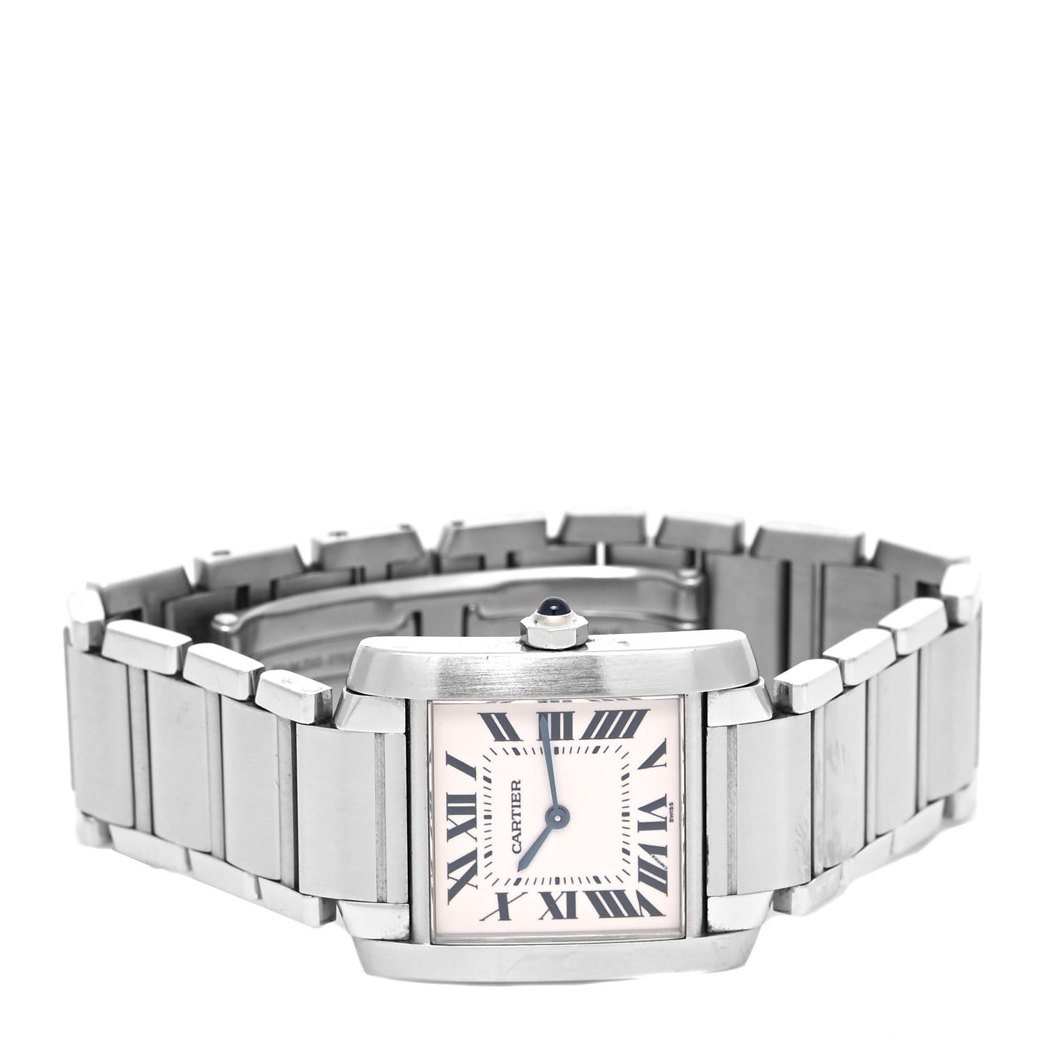 Cartier Stainless Steel 25mm Tank Francaise Quartz Watch 2 of 4