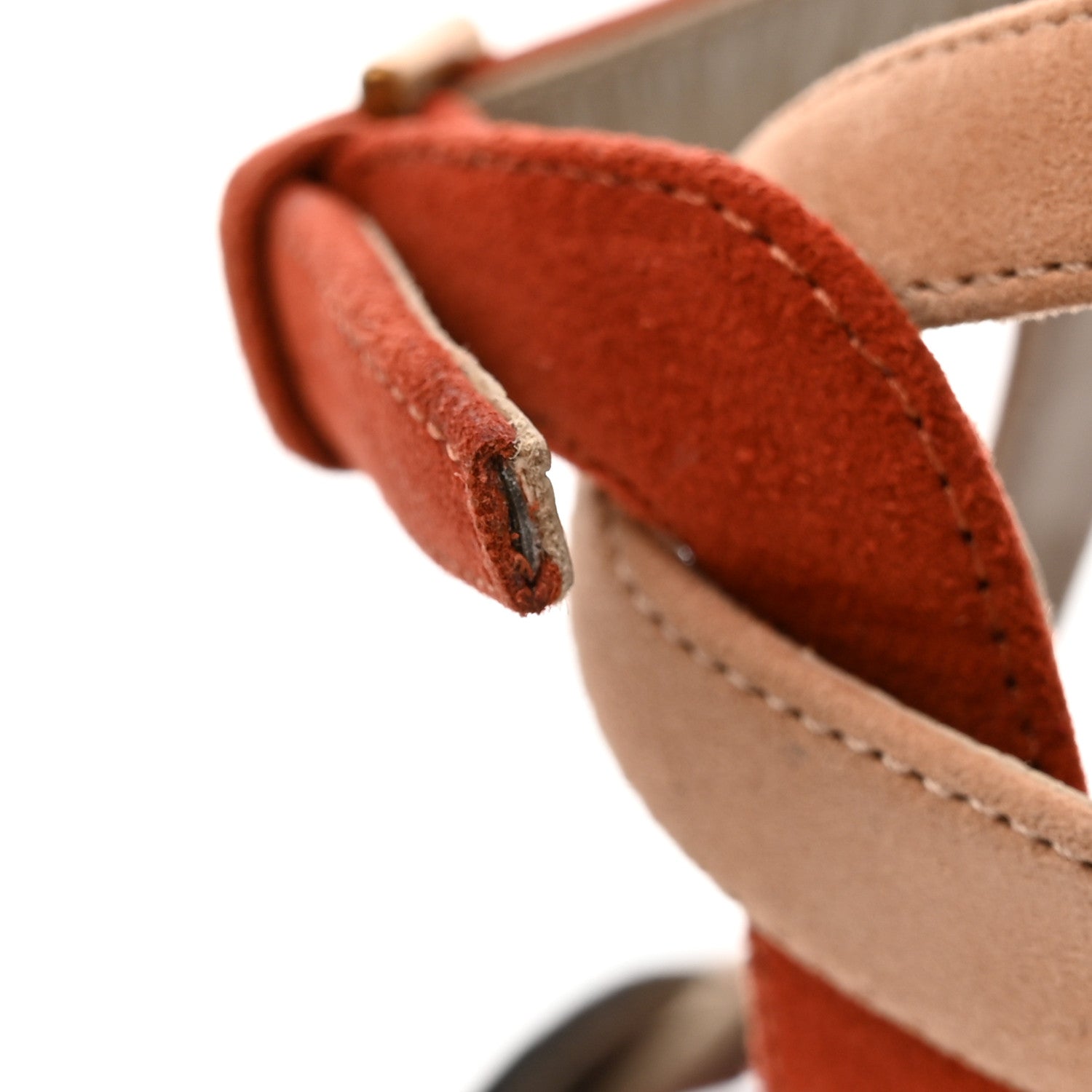 Saint Laurent Suede Tribute 105 Platform Sandals 39 Pacific 11 of 15