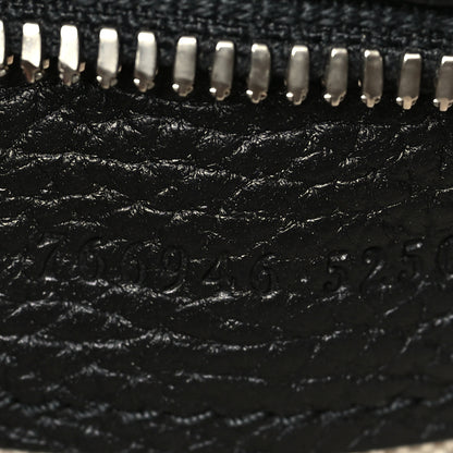 Gucci Piuma Calfskin Jumbo GG Embossed Messenger Bag Black 7 of 10