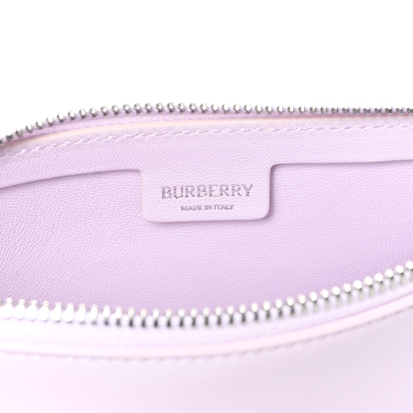 Calfskin Mini Shield Sling Bag Pale Lavender