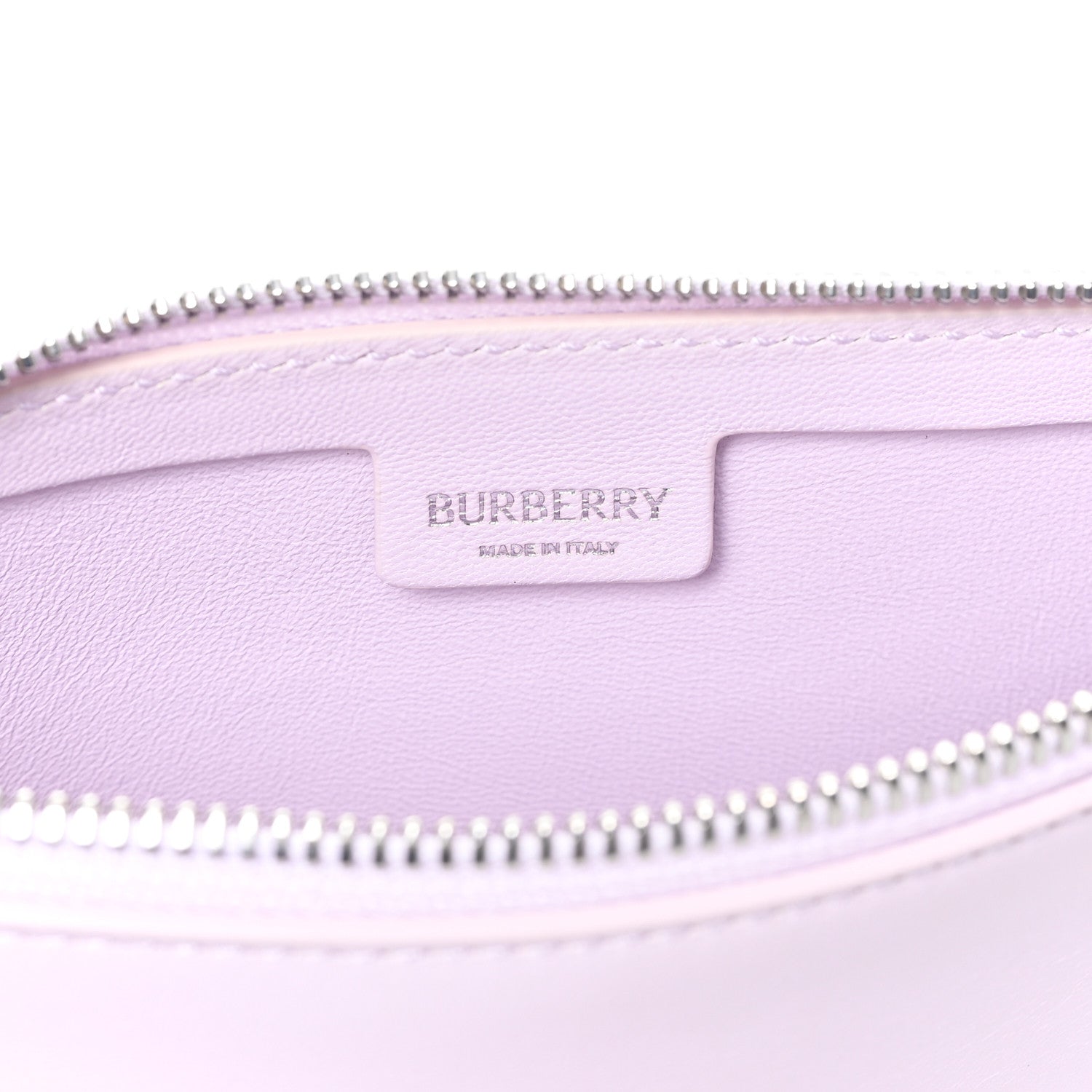 Burberry Calfskin Mini Shield Sling Bag Pale Lavender 6 of 12