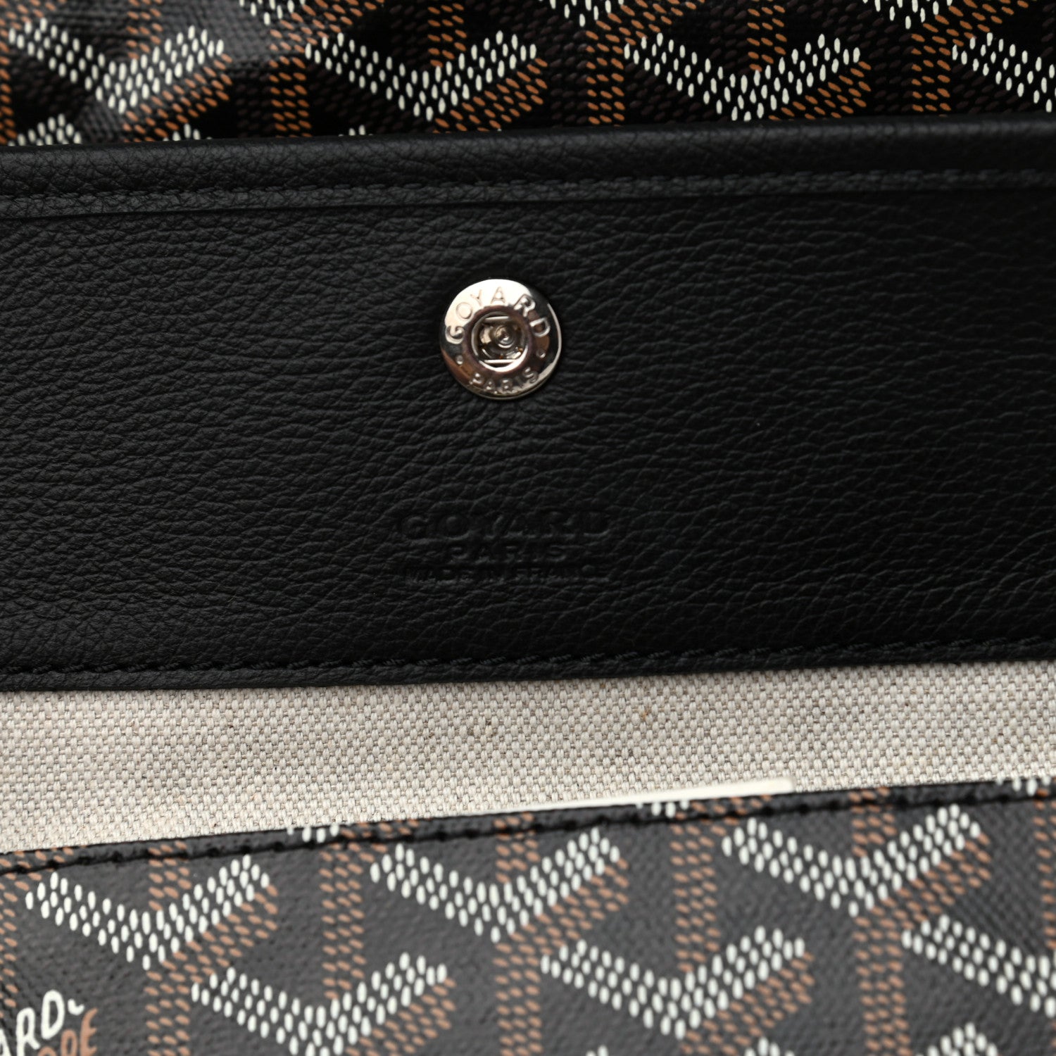 Goyard Goyardine Saint Louis GM Black 7 of 12