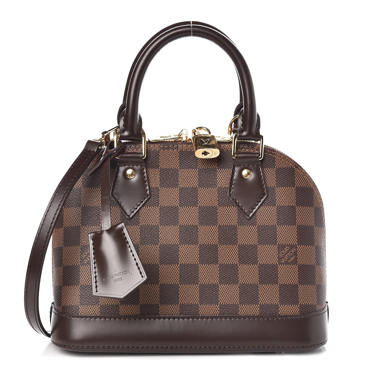 Louis Vuitton Damier Ebene Alma BB 1 of 8