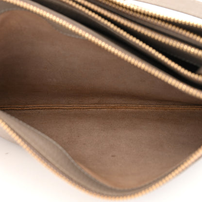 Celine Lambskin Large Trio Crossbody Bag Beige 7 of 11