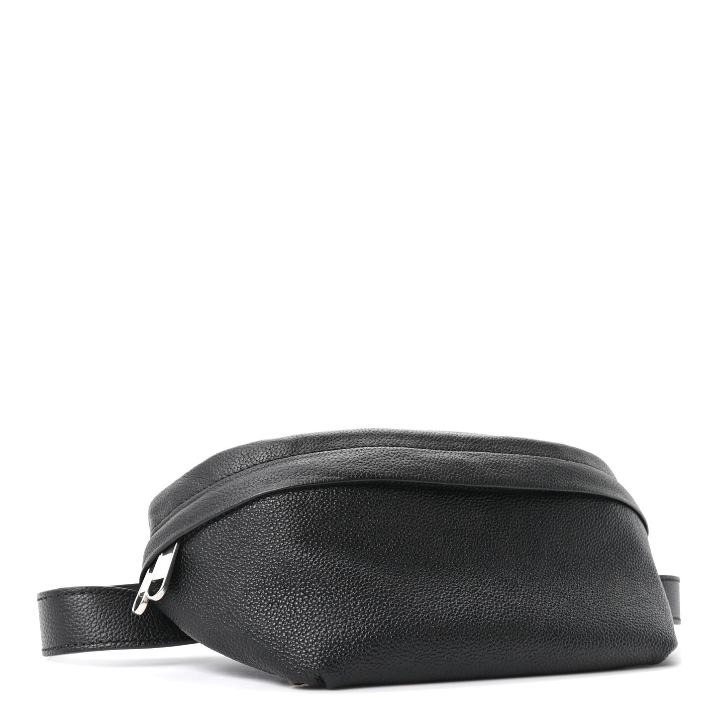 Grained Calfskin Embossed GG Monogram Belt Bag 100 40 Black