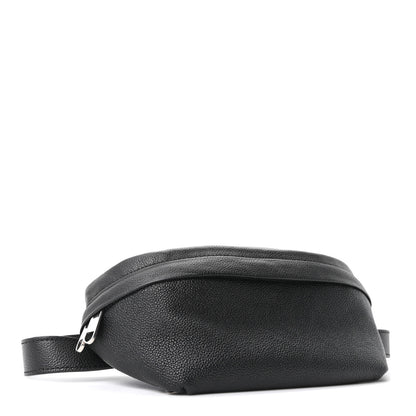 Gucci Grained Calfskin Embossed GG Monogram Belt Bag 100 40 Black 4 of 11