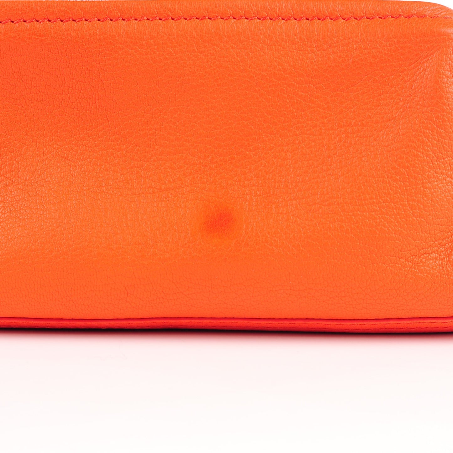 Sugar Goatskin Mini Pandora Bright Orange