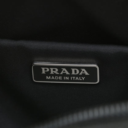 Prada Tessuto Nylon Soft Padded Belt Bag Black 8 of 10