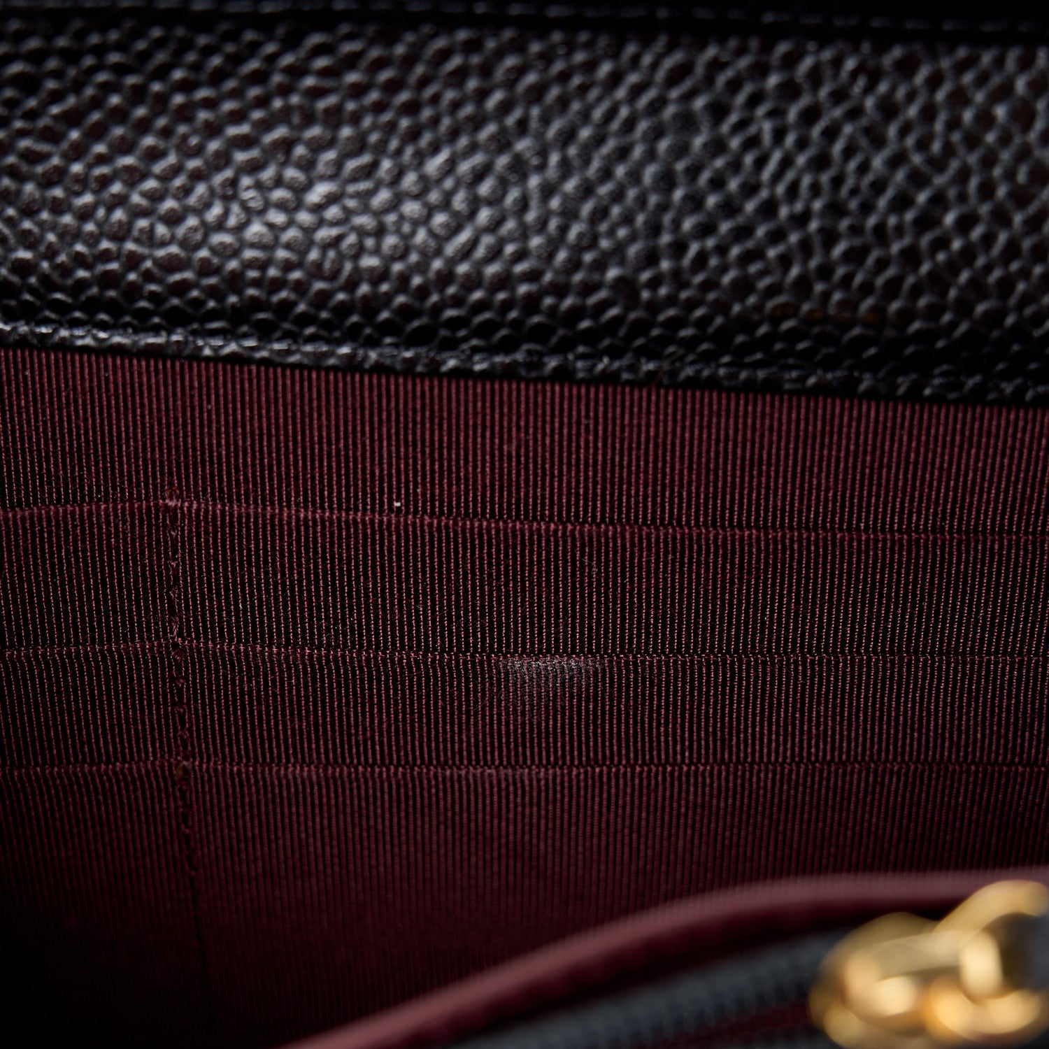 Chanel Caviar Quilted Wallet on Chain WOC Black 12 of 14