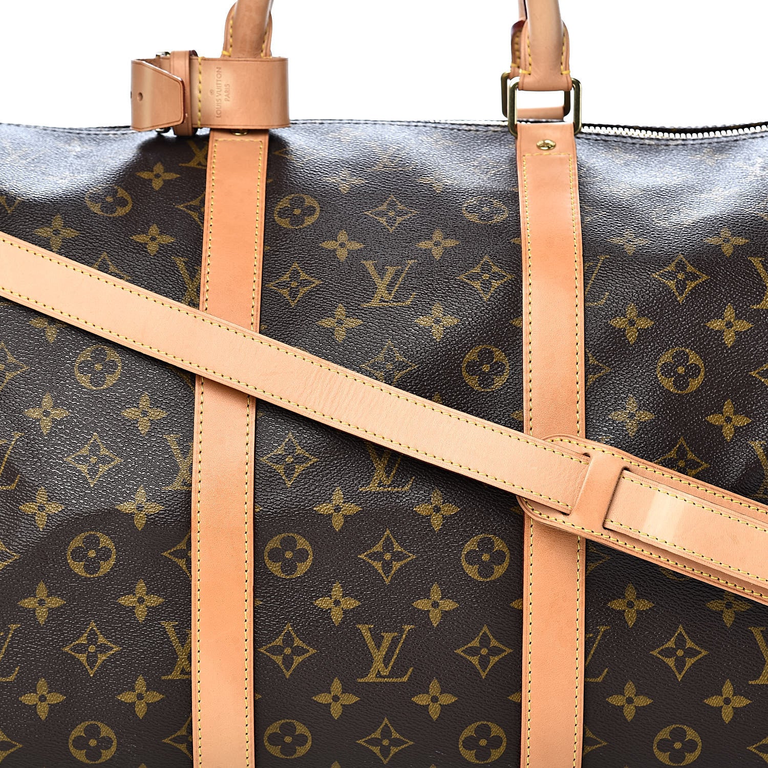 Louis Vuitton Monogram Keepall Bandouliere 55 16 of 16