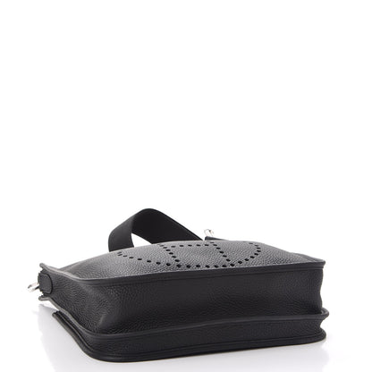Hermes Taurillon Clemence Evelyne III PM Black 4 of 7