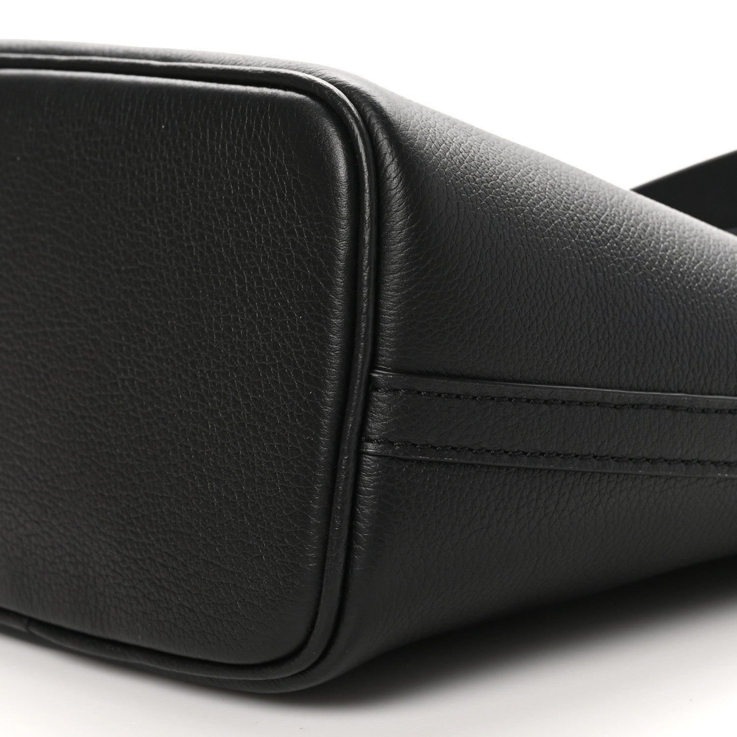 Louis Vuitton Calfskin Lock and Walk Bucket Black 10 of 10