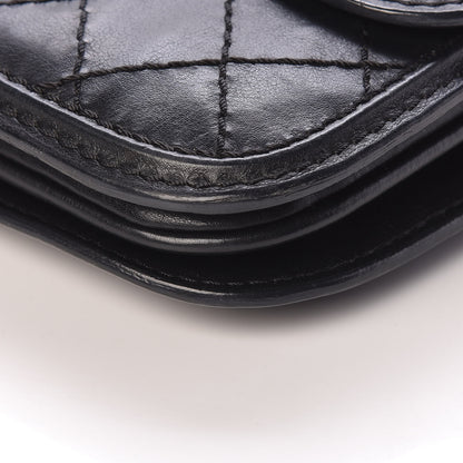 Chanel Calfskin Stitched Small Crossbody Flap Black 10 of 11