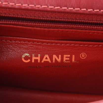 Chanel Aged Calfskin Quilted 2.55 Reissue Mini Flap Red 6 of 11