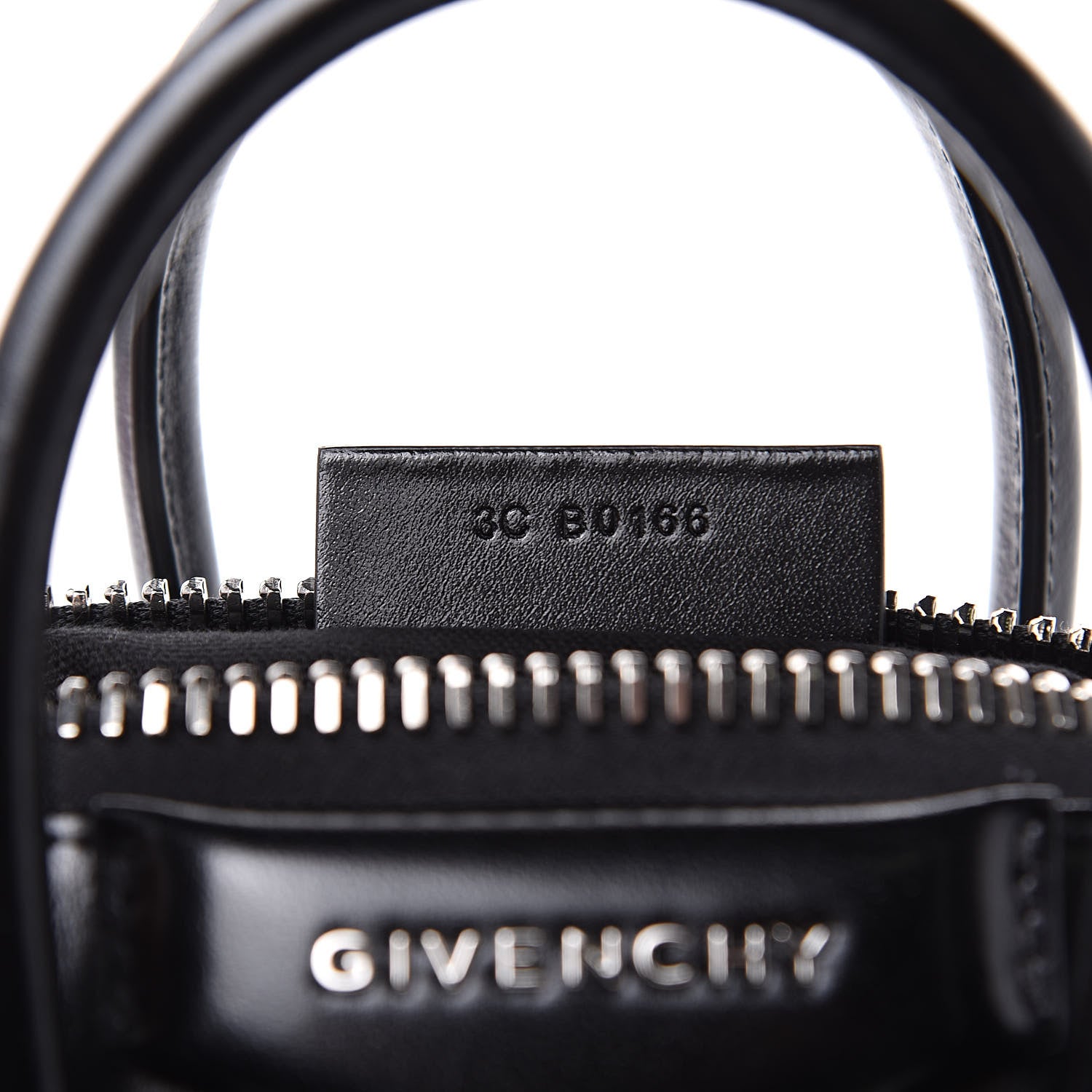 Givenchy Shiny Lord Calfskin Mini Antigona Black 7 of 10