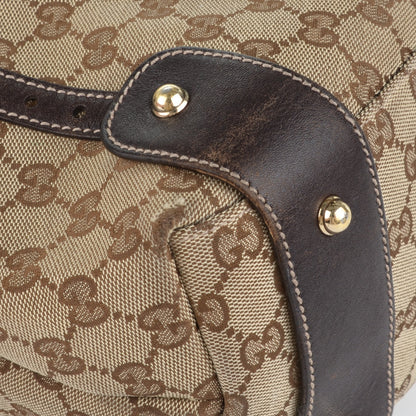 Gucci Monogram Medium Pelham Shoulder Bag Dark Brown 9 of 12