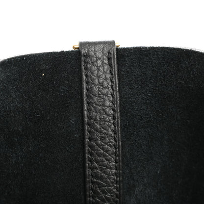 Hermes Taurillon Clemence Picotin Lock 22 MM Black 7 of 10