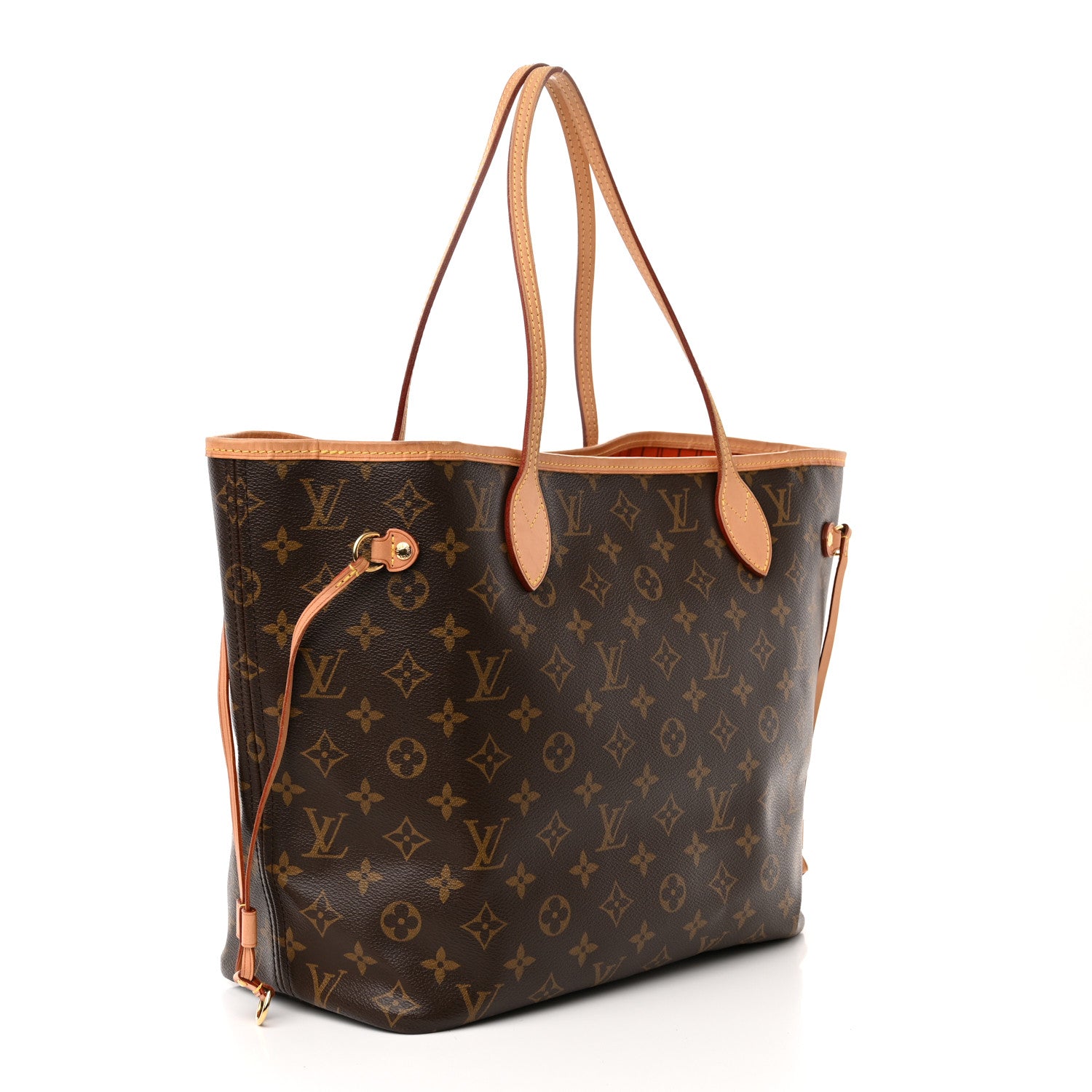 Louis Vuitton Monogram Neo Neverfull MM Abricot 3 of 9
