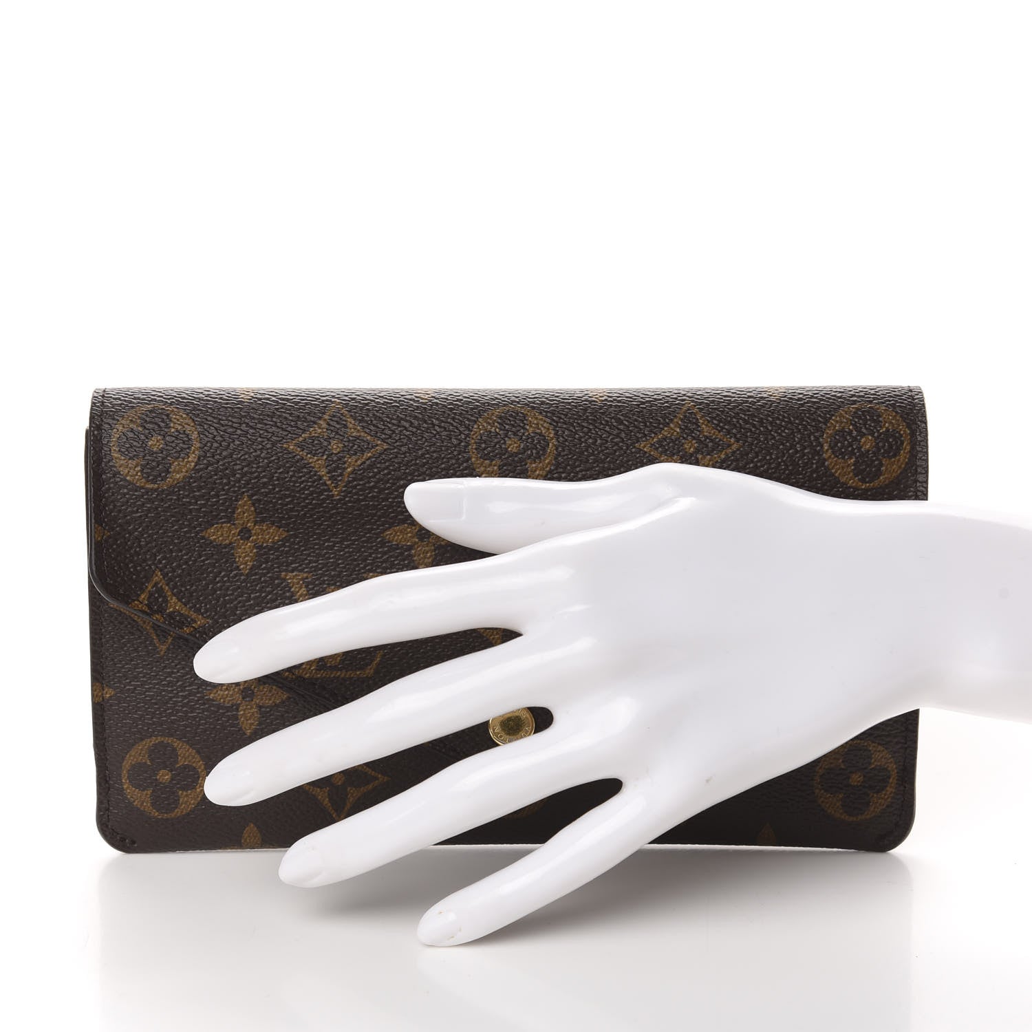 Louis Vuitton Monogram Jeanne Wallet Rose Ballerine 2 of 8