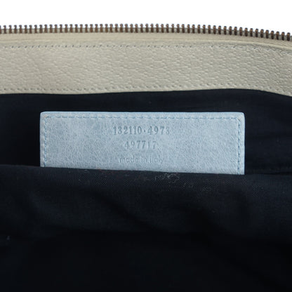 Balenciaga Agneau Boarskin Tri-Color Classic Hardware Work Ciel 7 of 8