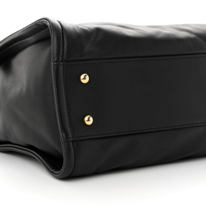 Chanel Calfskin Small Deauville Tote Black 10 of 14