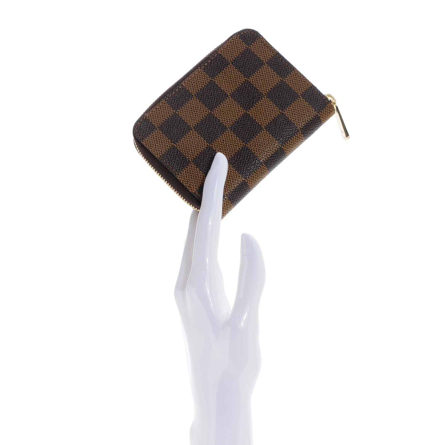 Damier Ebene Zippy Coin Purse