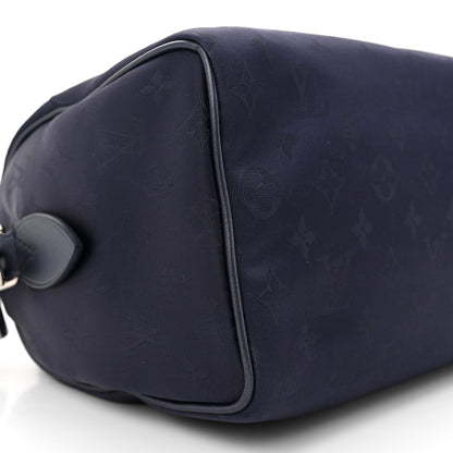 Louis Vuitton Econyl Monogram Speedy Bandouliere 20 Navy Blue 8 of 9