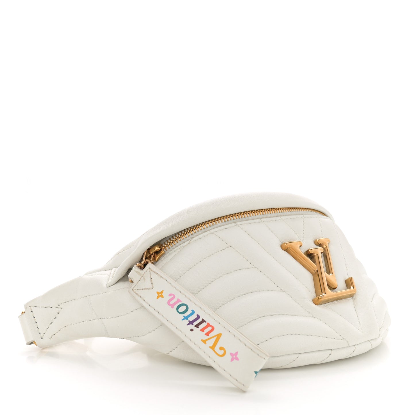 Calfskin New Wave Bumbag Snow