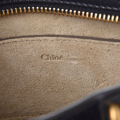 Chloe Calfskin Suede Mini Pixie Signature Belt Bag Full Blue 7 of 10